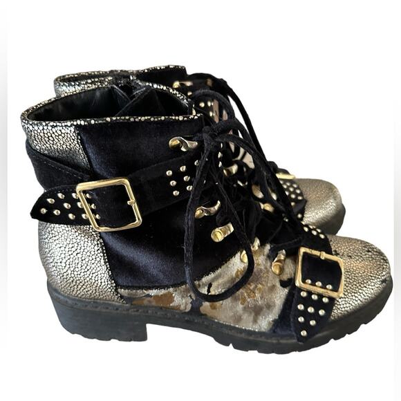 Shoe republic LA combat boots size 5 - Picture 1 of 8